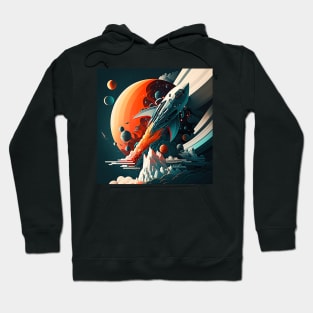 Conquering space Hoodie